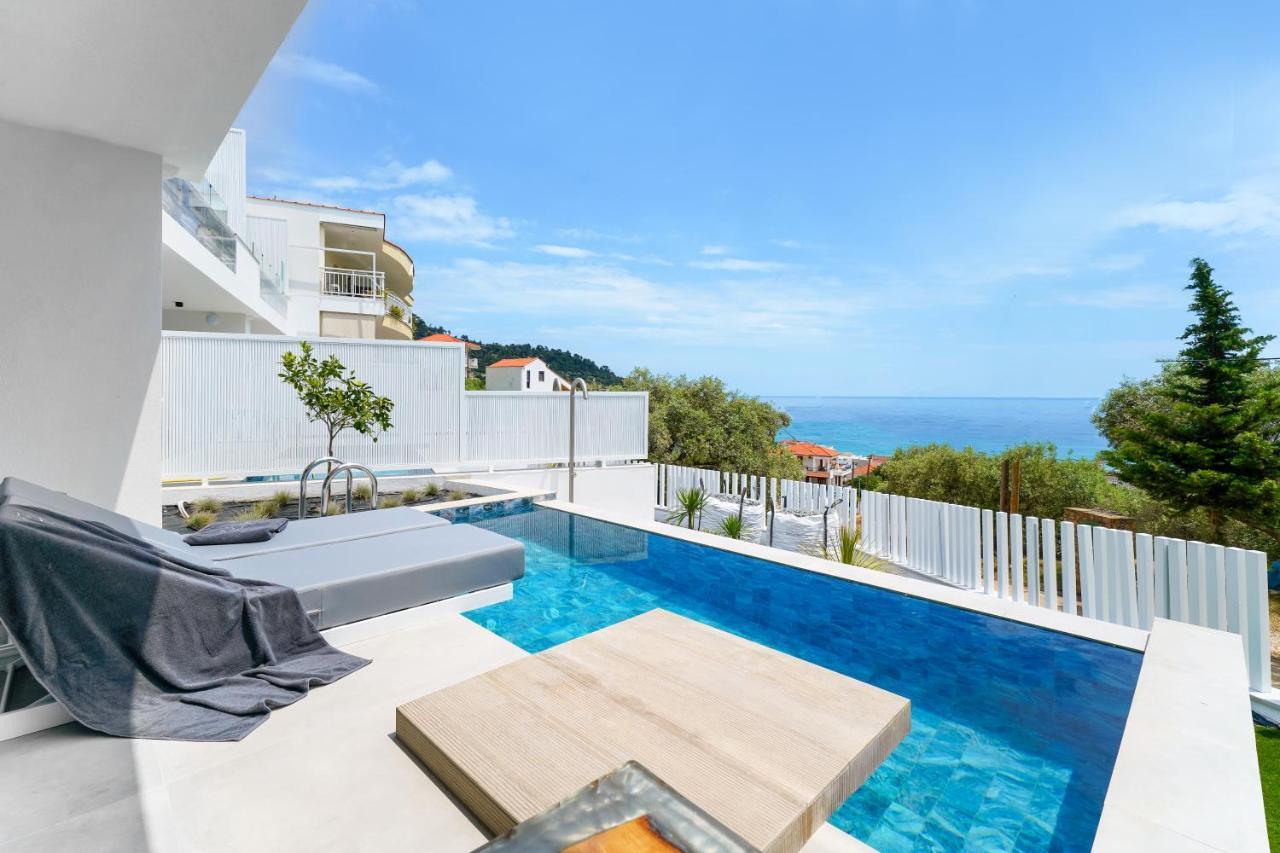Mythodea Prive Luxury Suites Chrysi Ammoudia Exterior photo