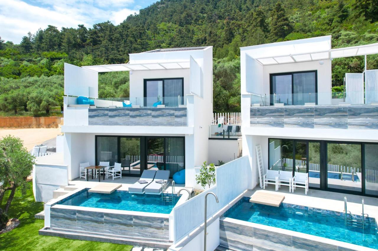 Mythodea Prive Luxury Suites Chrysi Ammoudia Exterior photo