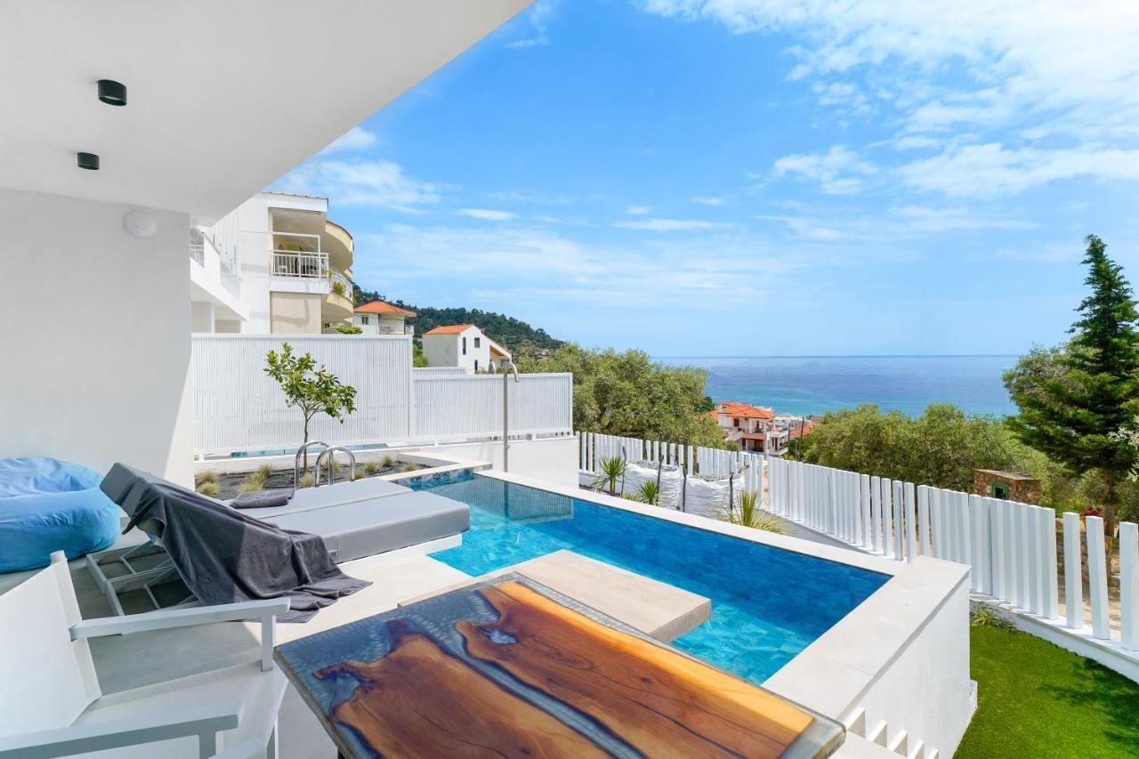Mythodea Prive Luxury Suites Chrysi Ammoudia Exterior photo