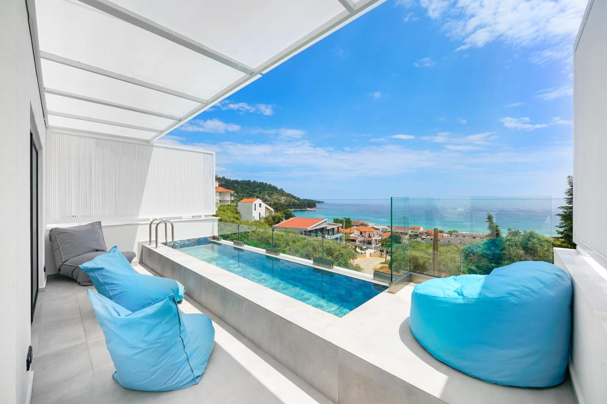 Mythodea Prive Luxury Suites Chrysi Ammoudia Exterior photo