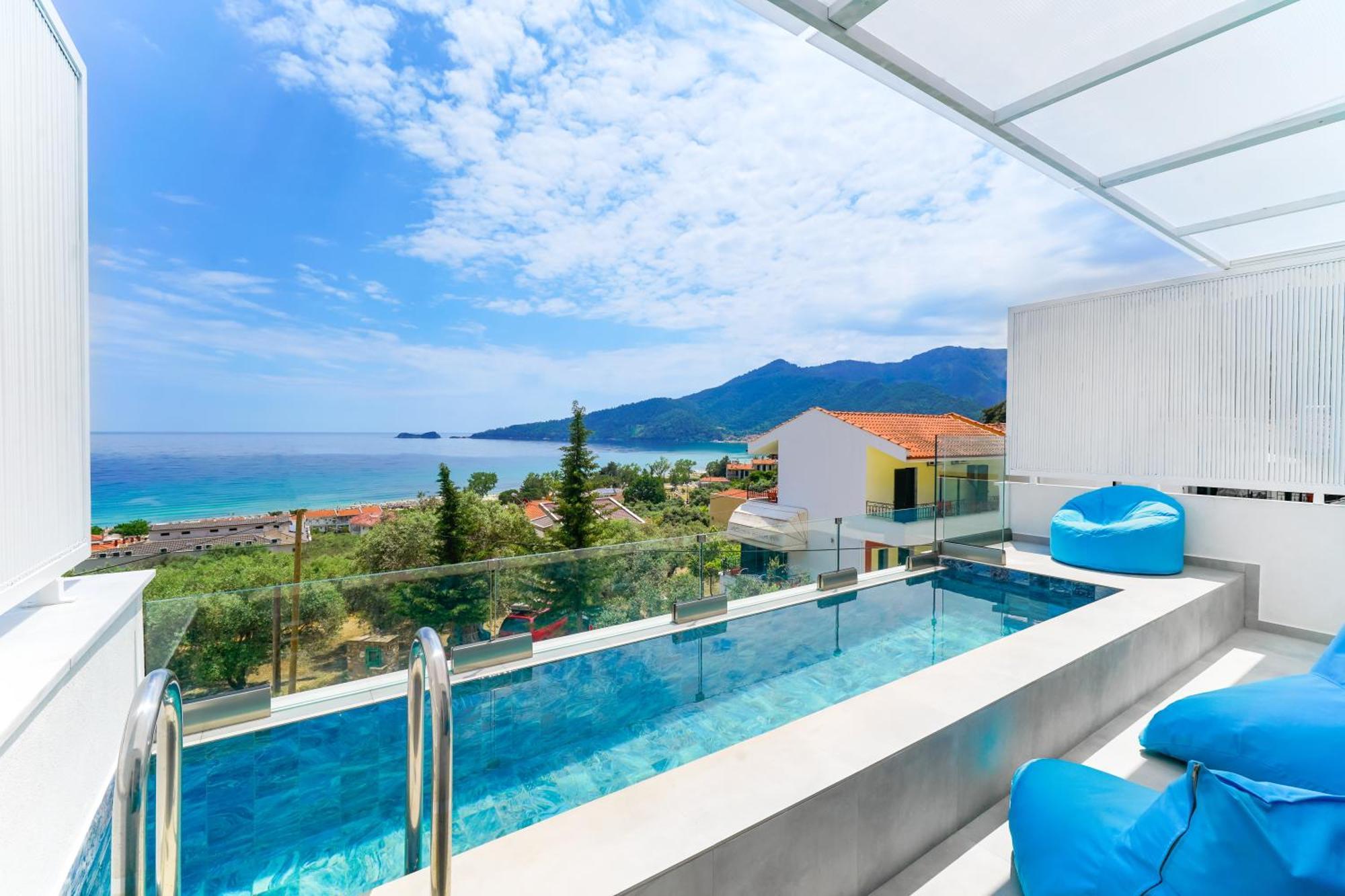 Mythodea Prive Luxury Suites Chrysi Ammoudia Exterior photo