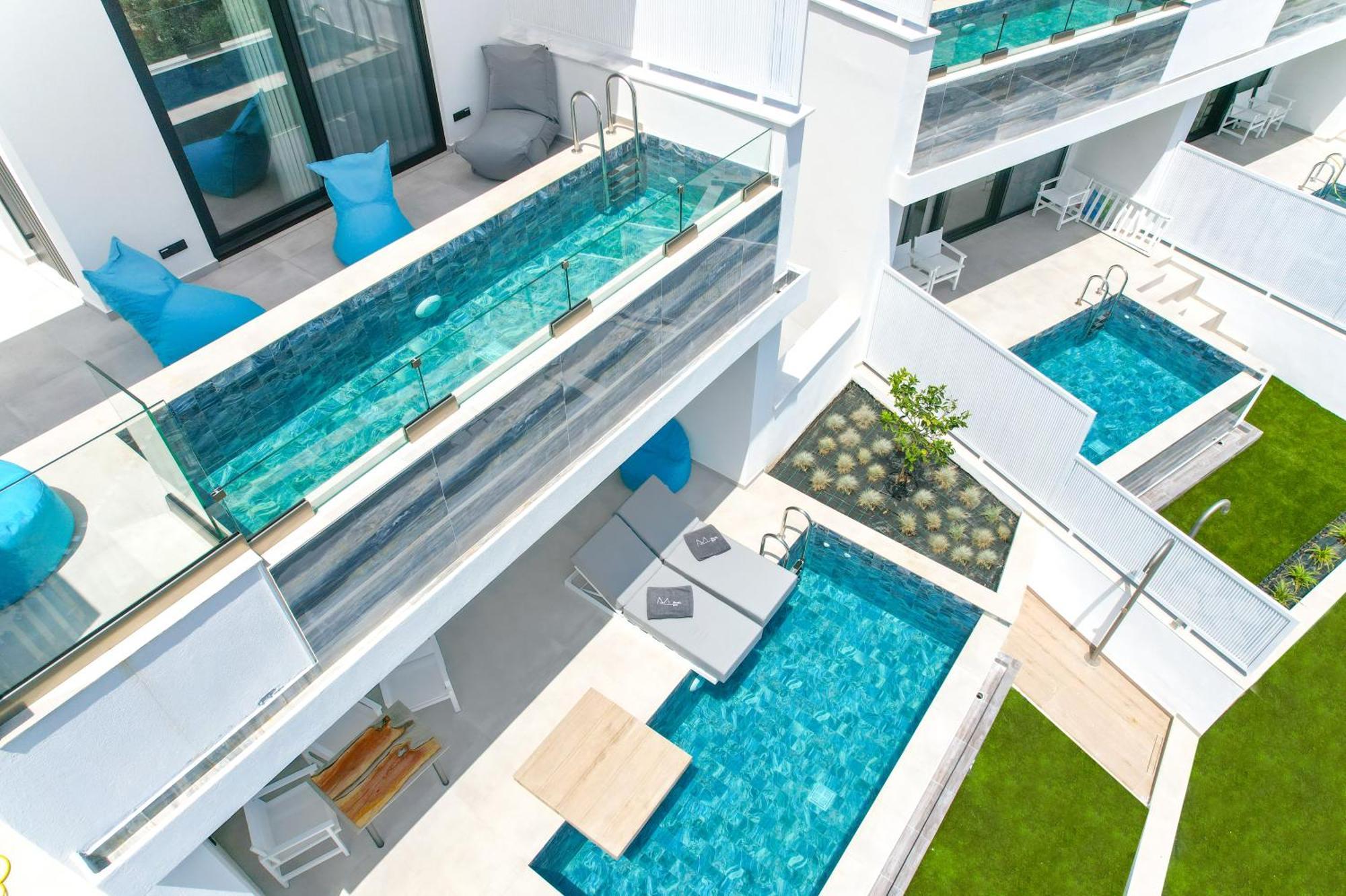 Mythodea Prive Luxury Suites Chrysi Ammoudia Exterior photo