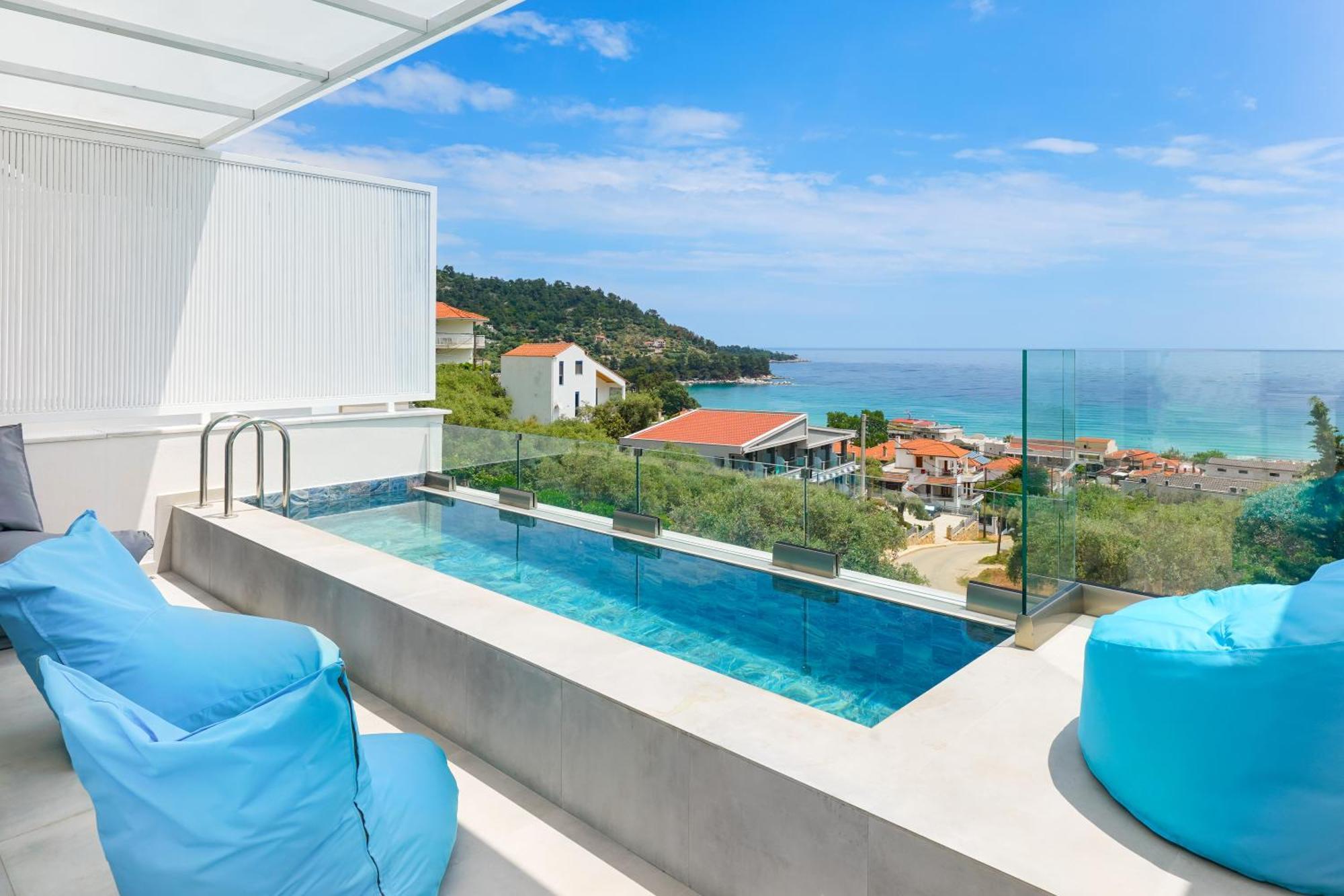 Mythodea Prive Luxury Suites Chrysi Ammoudia Exterior photo